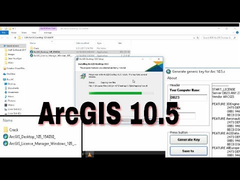 how to install arcgis 10.5
